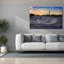 "Epic Graffiti" Sunset On Fire Island "par Rick Berk, art mural sur toile