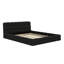 Lit plateforme en tissu d'ameublement-1003659356