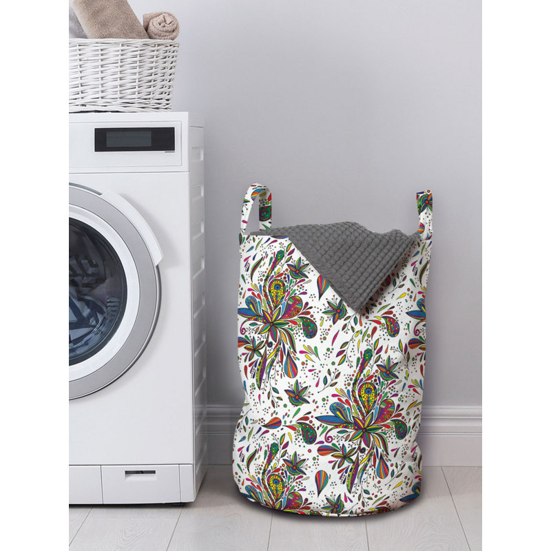 Fabric Laundry Bag with Handles