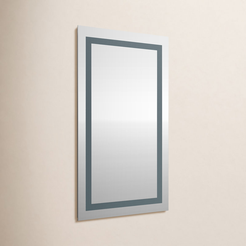Miroir de salle de bain Kanaya, H 24 po x l 40 po