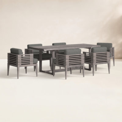 Aerilyn 82" Patio Dining Set
