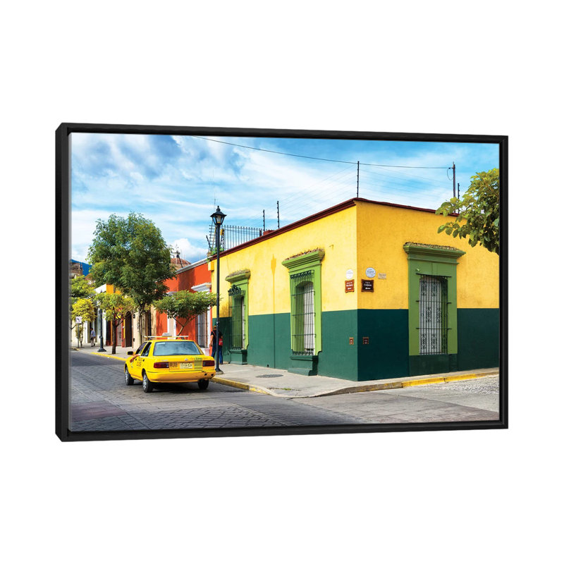 «¡ viva mexico ! série : "couleur mexique" , reproduction de photo sur toile, H 18 po x l 26 po x P 1,5 po, Pas de tapis
