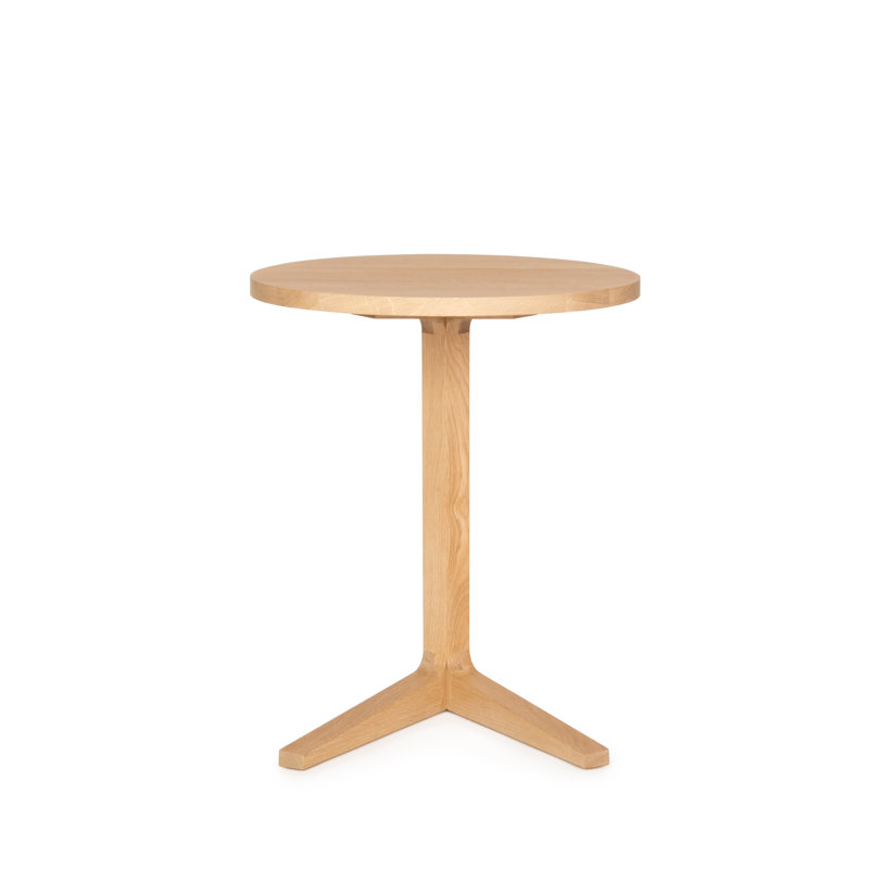 Solid Wood End Table, Oak Wood