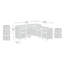 Jivon L-Shaped Solid Wood Base L-Shaped Desk-1807561854