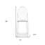 Chaise transparente en acrylique transparent