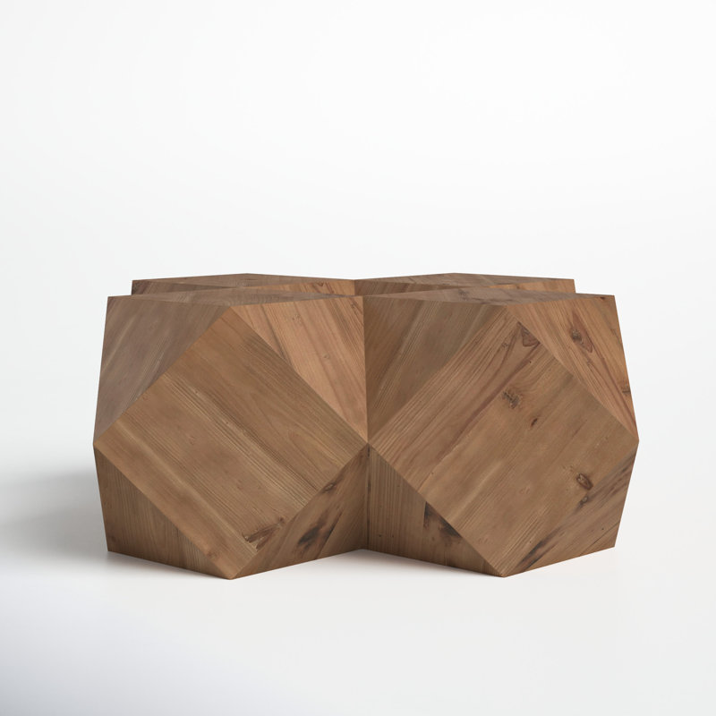 Solid Wood Coffee Table, Natural