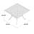 44" Square Dining Table （Only Include Table)