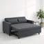 Myleen 2 Seater Linen Sofa Bed