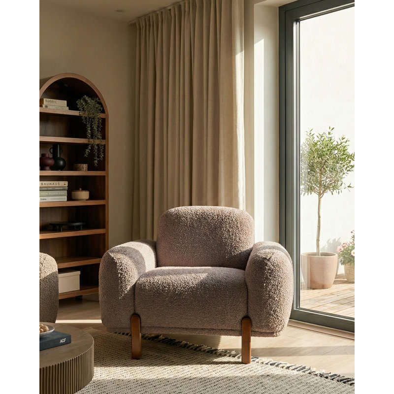 Armchair Boucle, Beige