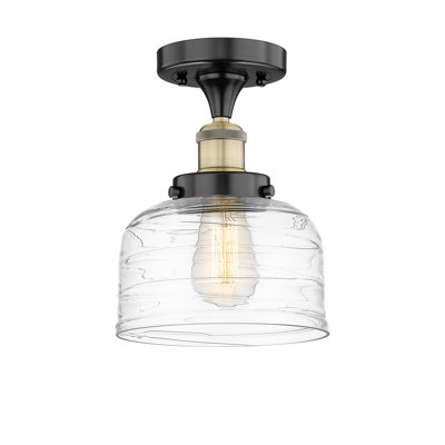 Thoa Glass Semi Flush Mount