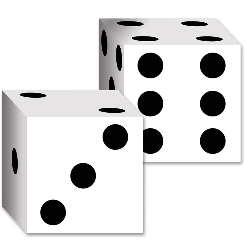 Boîte à cartes Casino Dice