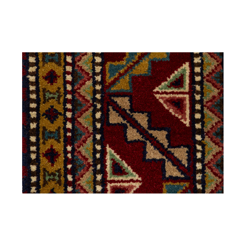 Indo Kazak Wool Area Rug