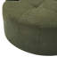 Fauteuil d'appoint pivotant en tonneau berbère avec appui-tête réglable-626868867