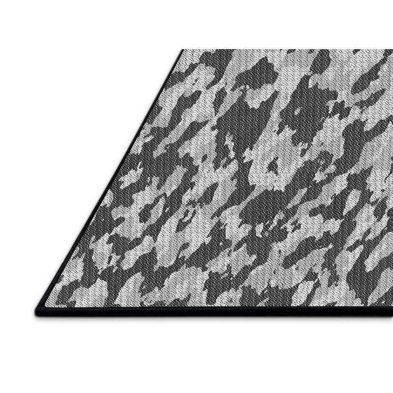 Tapis gris Power Loom, Rectangle 2 pi x 3 pi