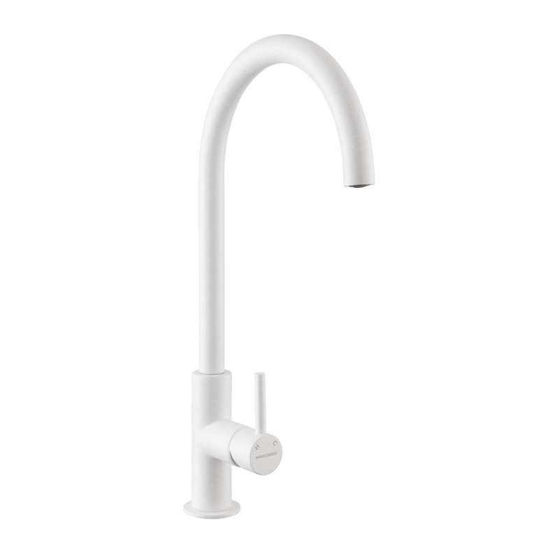 Rangemaster Kitchen Faucet, Crystal White