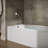 Windward 72" x 42" Alcove Soaking Acrylic Bathtub-11889317-89286488