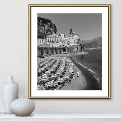 Shores Of Campania, Italy - Photographie de cadre photo