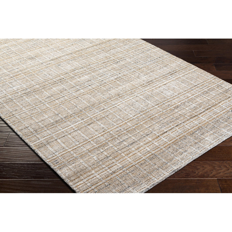 Spanjian Striped Indoor Rug, Rectangle 2' x 3'