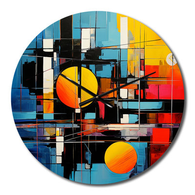 Horloge murale Mid-Century