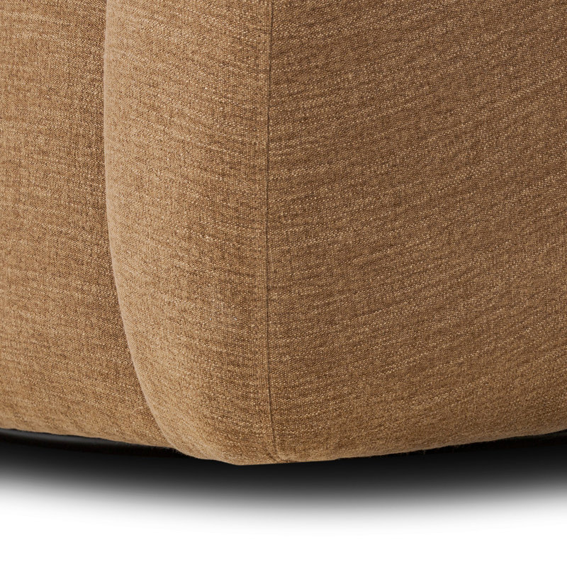 Channing Swivel Barrel Chair, Laughlin Ochre
