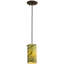 Luminaire suspendu cylindrique simple à 1 lumière Arcia