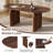 Mid Century Wooden Oval Pedestal Dining Table Sets-2147471479-2147471478-2147471472