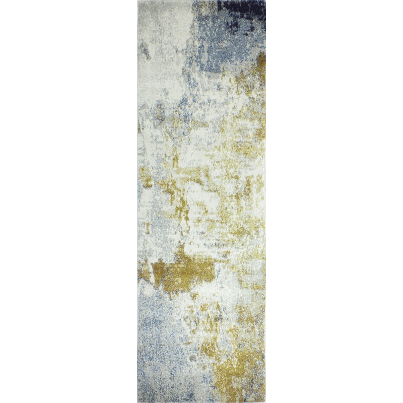 Boyland Abstract Indoor Rug, Runner 2'6" x 8'