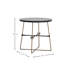 Stefan 100% Marble Frame End Table