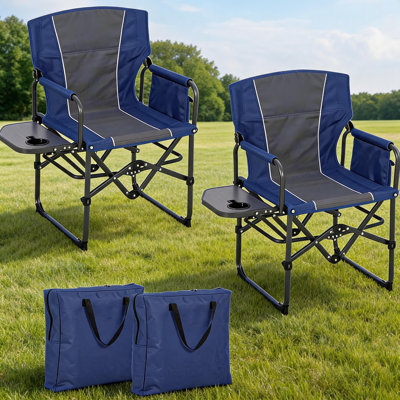 Oversized Directors Camping Chairs, Up to 400 Lbs
