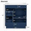Meuble-lavabo autoportant Bluestream-138217092-138217095