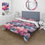 Ensemble de housse de couette rose et mauve Mystic Camouflage Reverie-1048404539