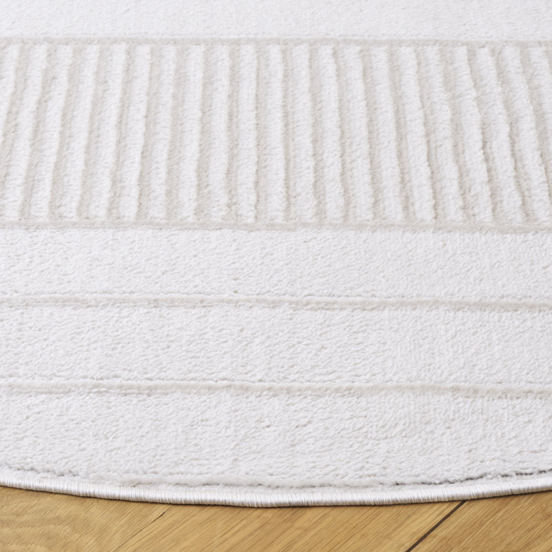 Tapis abstrait Kaillan Performance, Rond 6 pi 7 po