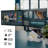 ProMounts Full Motion Gas Spring Dual Monitor Adjustable Desktop Mount for 13-32" Holds 35 lbs