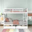 Lit superposé simple au-dessus de simple avec échelles et deux tiroirs de rangement (ANCIEN SKU: LT000265AAD)-53806979