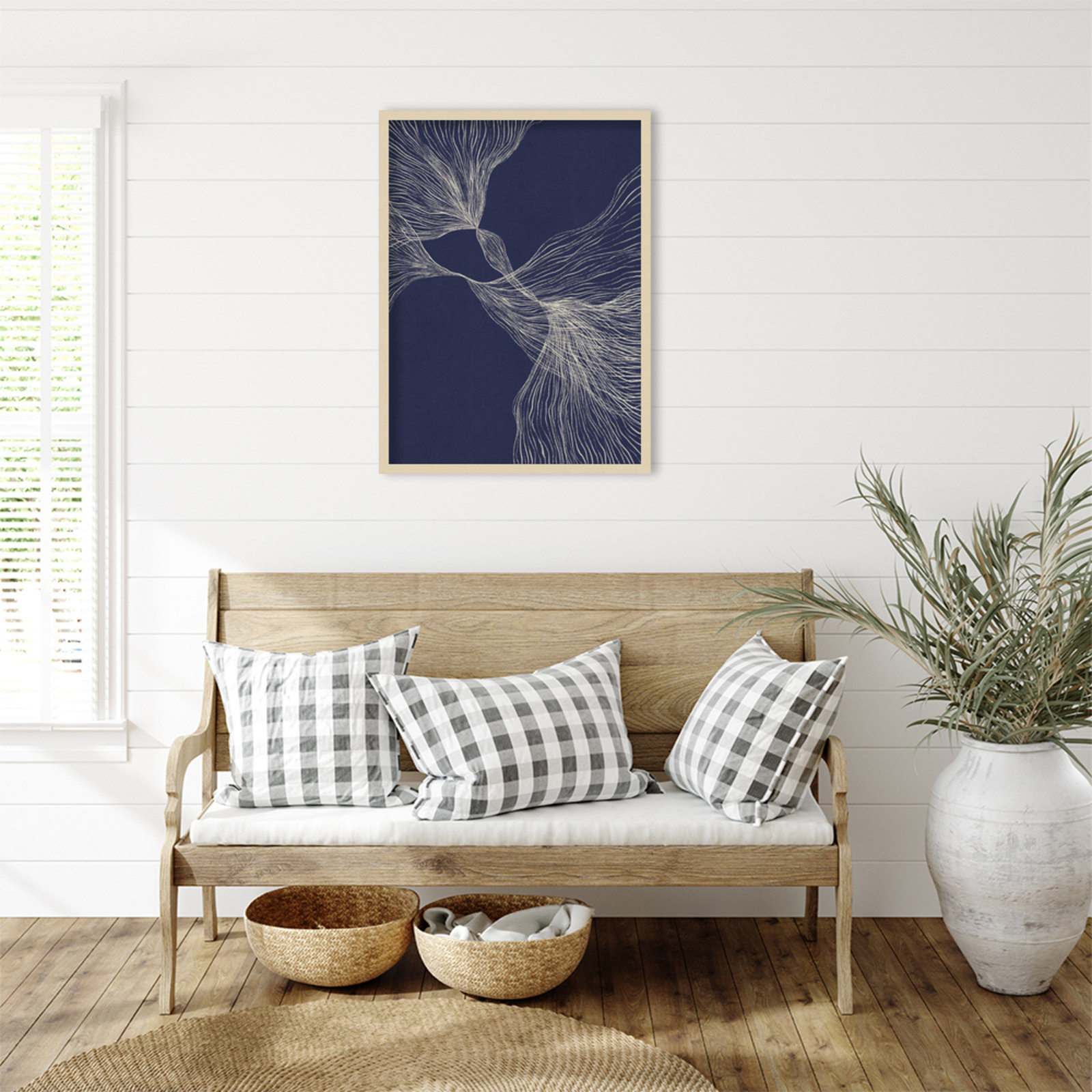 Interaction 1 by Alisa Galitsyna, 33" H x 25" W x 1" D, Brown