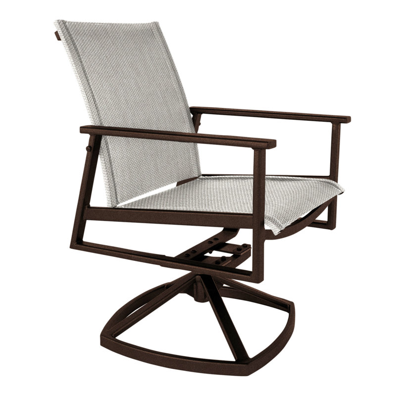 Marin Outdoor Rocker Chair, Copper Creek, Augustine Silver
