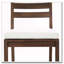 Ensemble de bar d'extérieur 5 pièces avec chaises coussinées (moka)-815240301