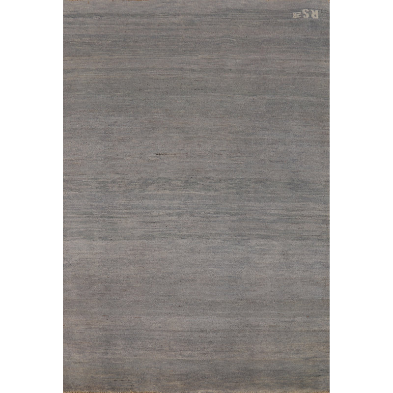 Tapis oriental moderne gris Gabbeh 3 x 5