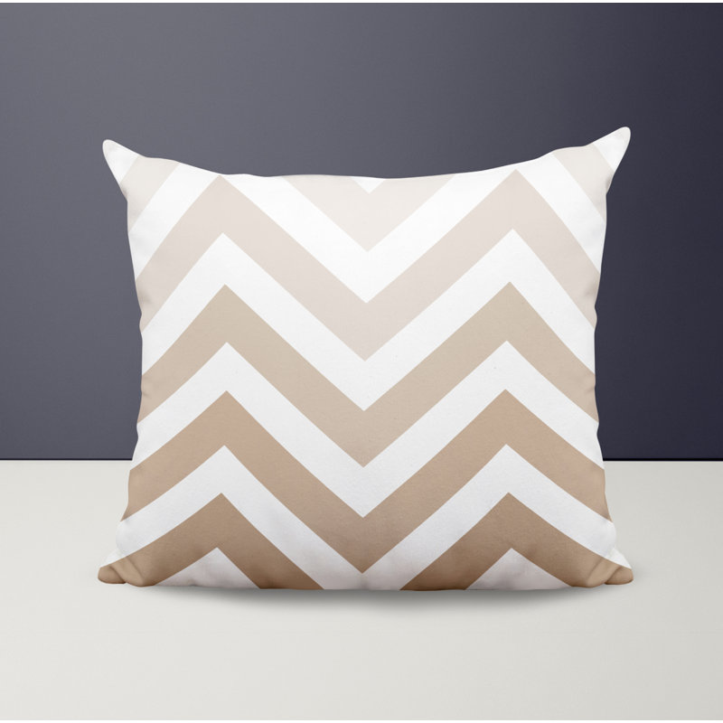 Housse et insert de coussin décoratif en polyester, Beige, L 15 po x H 15 po