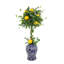 Springfield 30'' Faux Lemon Topiary in Ceramic Decorative Vase
