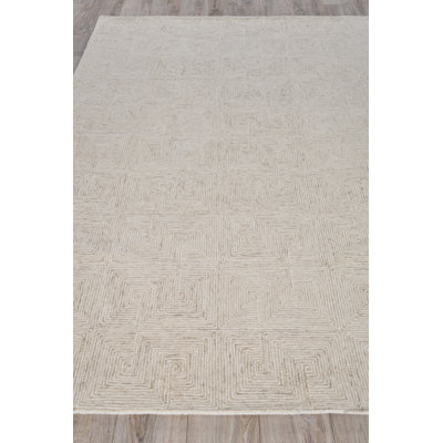 Exquisite Rugs Caprice Handmade Hand Tufted New Zealand Wool on Canvas Area Rug