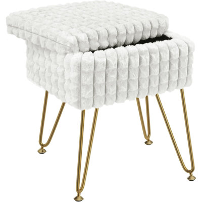 Selvete Metal Accent Stool