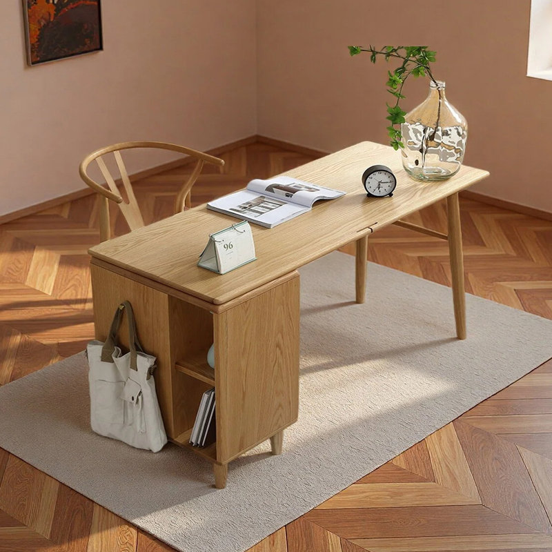 Bureau simple et élégant, H 29,53 po x l 55,12 po x P 22,05 po