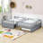 Katasia Rustic Full Over Full Wood Bunk Bed With Twin Trundle-227060189