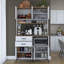 Garde-manger de 47 po de largeur pour rangement et rangement de cuisine