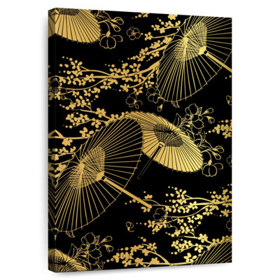Kerner Golden Oriental Umbrellas