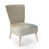 Striped Beige Polyester Blend 2 selected