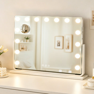 Denas Rectangle Mirror with Hooks