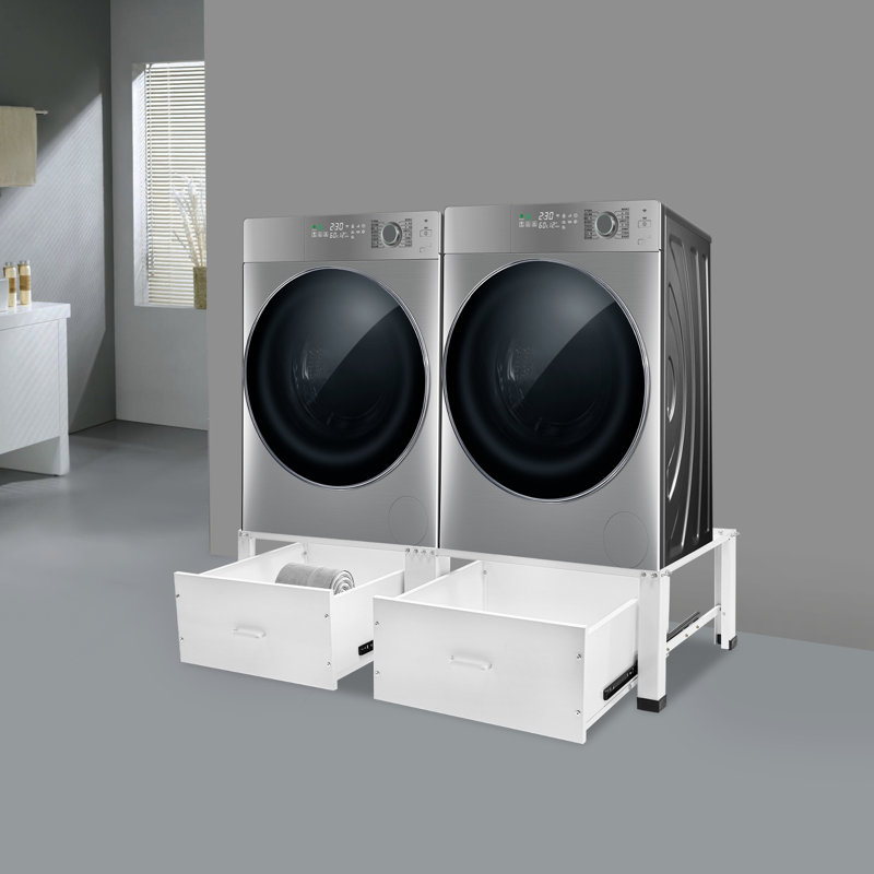49.6X21.3X12.6" Washer Dryer Laundry Pedestal