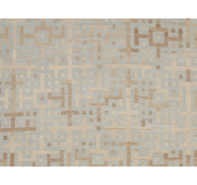 Geometric Area Rug in Beige